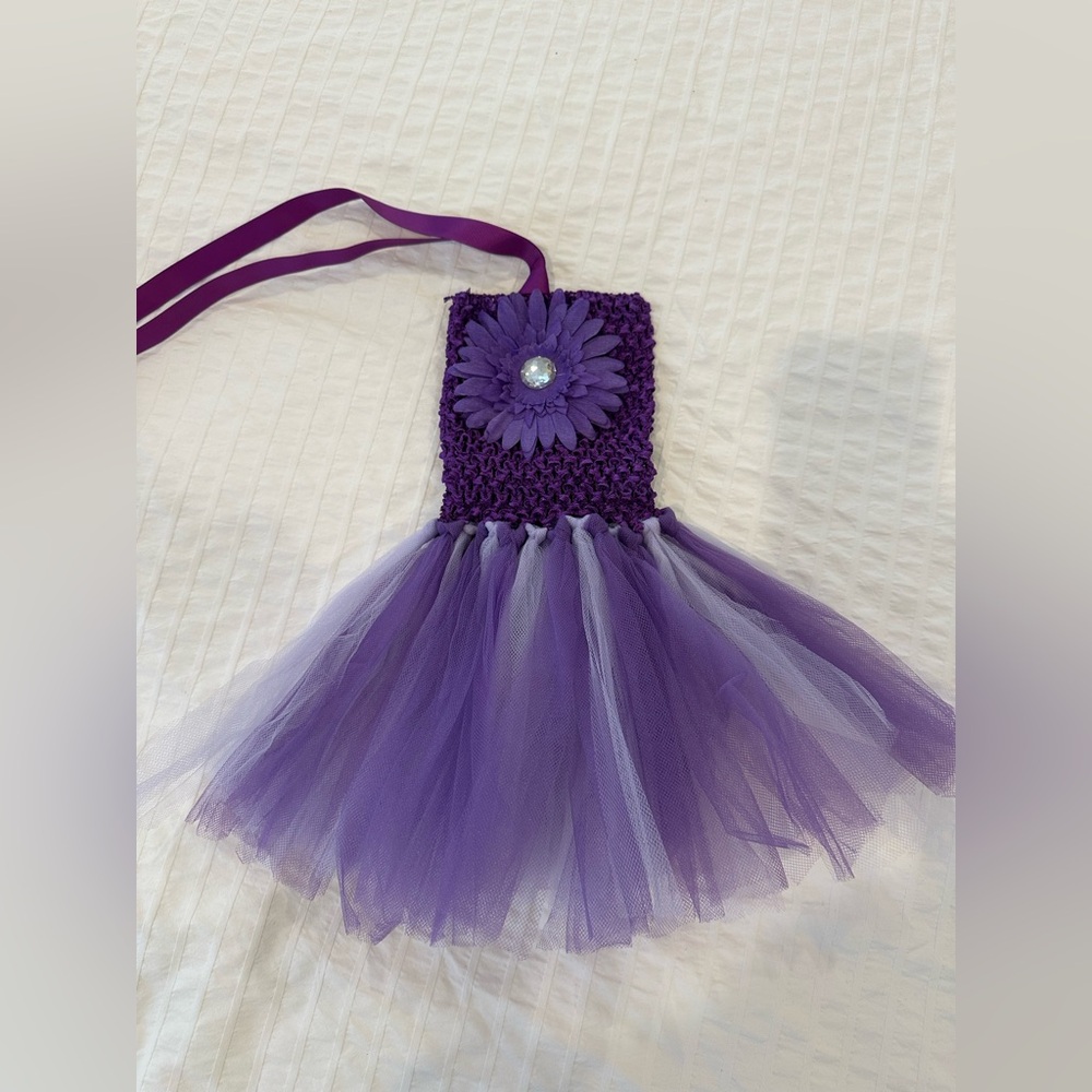 Lilac purple Tutu Dress size newborn